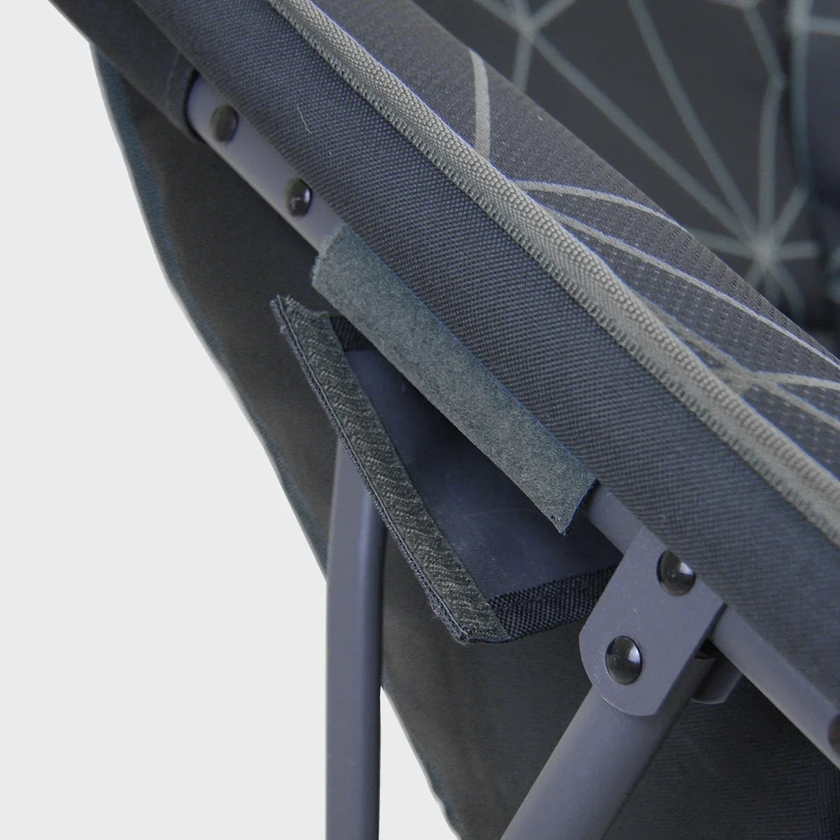 Portal Outdoor House Bilboa Luxury Folding Moon Style Chair Grey PT-CH-BILBAO-NIGHT 11 Portal Outdoor House Bilboa Luxury Folding Moon Style Chair Grey PT-CH-BILBAO-NIGHT - Image 9