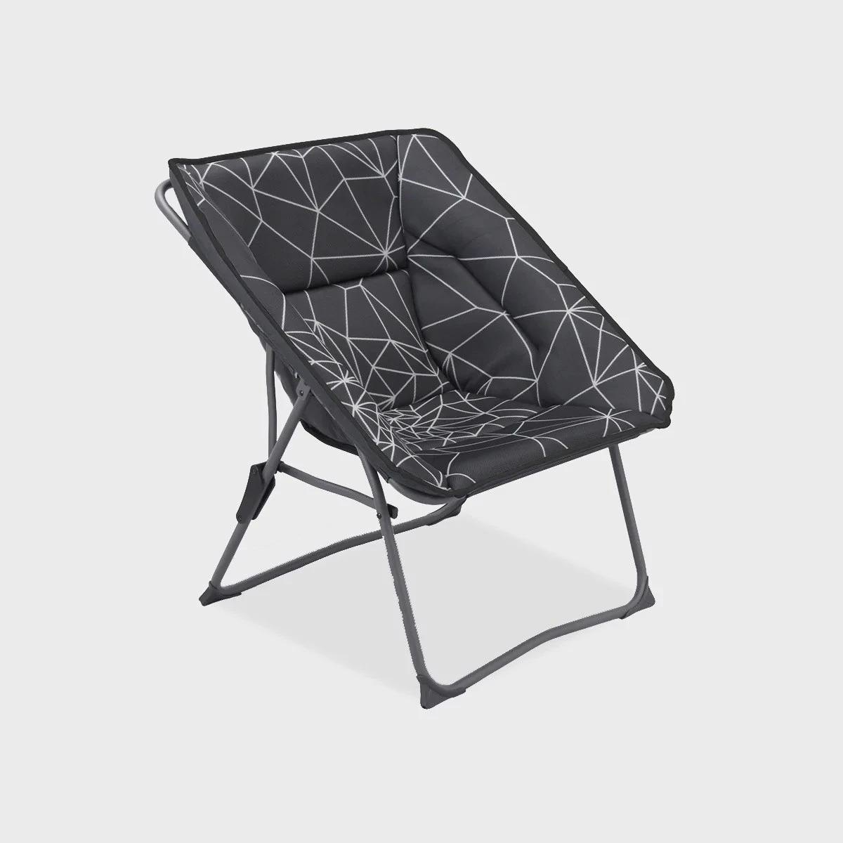 Portal Outdoor House Bilboa Luxury Folding Moon Style Chair Grey PT-CH-BILBAO-NIGHT 4 Portal Outdoor House Bilboa Luxury Folding Moon Style Chair Grey PT-CH-BILBAO-NIGHT - Image 2