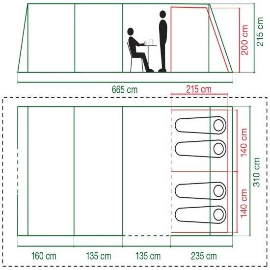 Coleman Valdes Deluxe 4xl Air Open Fronted Blackout Tent Package With Carpet And Groundsheet 2000037563 3 Coleman Valdes Deluxe 4xl Air Open Fronted Blackout Tent Package With Carpet And Groundsheet 2000037563