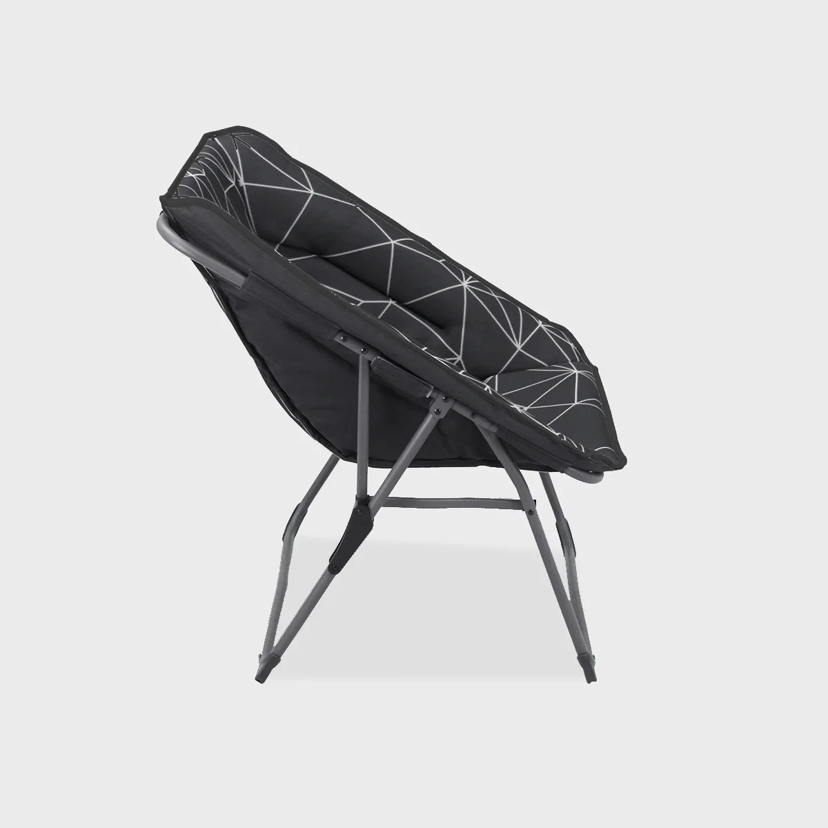 Portal Outdoor House Bilboa Luxury Folding Moon Style Chair Grey PT-CH-BILBAO-NIGHT 6 Portal Outdoor House Bilboa Luxury Folding Moon Style Chair Grey PT-CH-BILBAO-NIGHT - Image 4