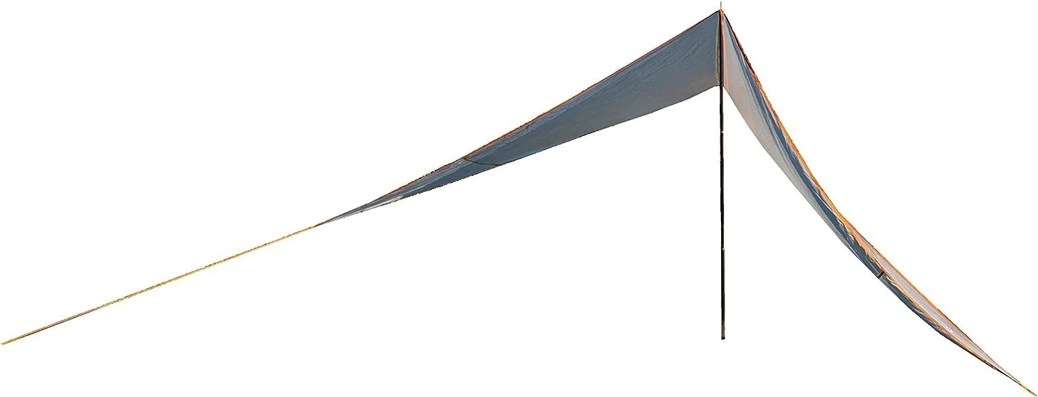 Portal Outdoor Orange/Silver Mesa Tarp Awning 3.5mx3.5m PT-TN-MESA-OR 4 Portal Outdoor Orange/Silver Mesa Tarp Awning 3.5mx3.5m PT-TN-MESA-OR - Image 2