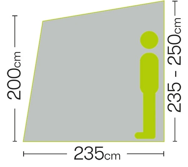 Quest Falcon Inflatable Air 220 Porch Awning A3500A 6 Quest Falcon Inflatable Air 220 Porch Awning A3500A - Image 4