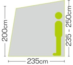 Quest Falcon 325 Poled Porch Awning A3502GY -Camping Haven Shop a3502 6 midsize 1