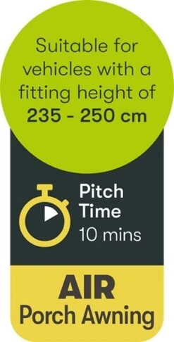 Quest Falcon Inflatable Air 325 Porch Awning A3502A -Camping Haven Shop a3502a 9 midsize 2