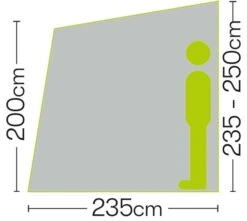 Quest Falcon 390 Poled Porch Awning A3503GY -Camping Haven Shop a3503 6 midsize