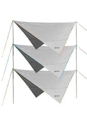 Portal Outdoor Green/Silver Mesa Tarp Awning 3.5mx3.5m PT-TN-MESA-GN 7 Portal Outdoor Green/Silver Mesa Tarp Awning 3.5mx3.5m PT-TN-MESA-GN - Image 5