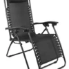 Leisurewize Dreamcatcher Zero Gravity Relaxer Black -Camping Haven Shop black