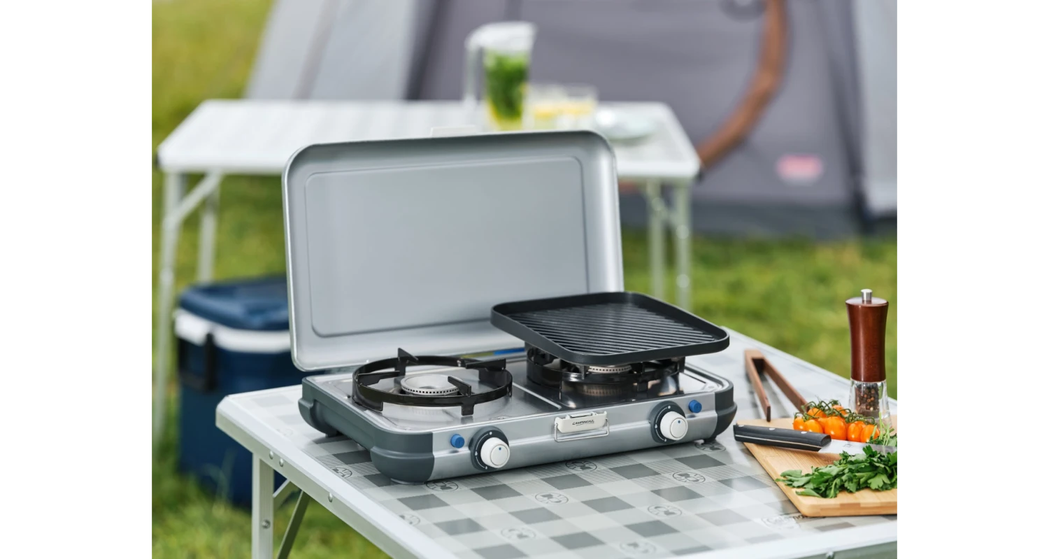 Campingaz Camping Kitchen 2 Grill & Go Gas Stove 2181856 4 Campingaz Camping Kitchen 2 Grill & Go Gas Stove 2181856 - Image 2