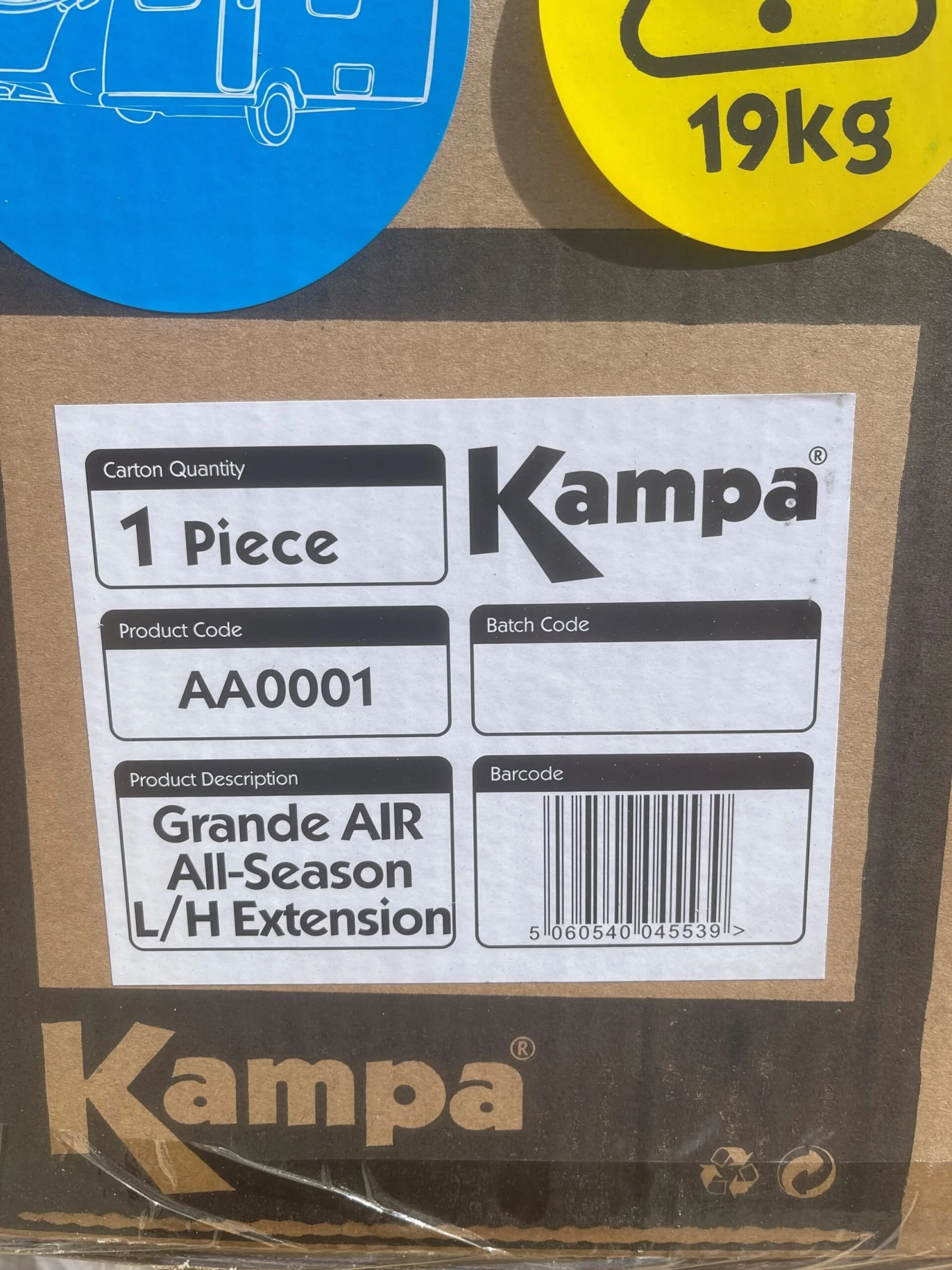 Clearance Kampa Dometic Grande Air All Season L/H Extension AA0001/9120001141 WILL FIT 2020 MODELS ONLY 4 Clearance Kampa Dometic Grande Air All Season L/H Extension AA0001/9120001141 WILL FIT 2020 MODELS ONLY - Image 2