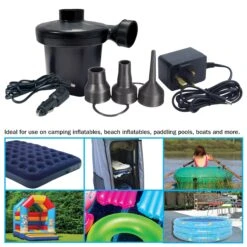 Streetwize Electric Air Pump 240/12 Volt SWAP -Camping Haven Shop image 5
