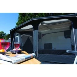 Dometic Club AIR Pro 330 M 9120001116 2023 10 Dometic Club AIR Pro 330 M 9120001116 2023 -Camping Haven Shop kampaclub330withmeshpanels compressor 4 1