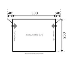 Dometic Rally Pro 330 9120000034 2023 -Camping Haven Shop kampadometicrallyairpro330 2020fp compressor