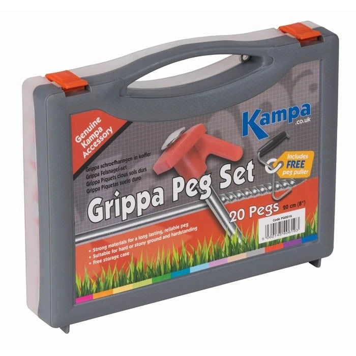 Kampa Grippa Peg Set (20) 9120001292 3 Kampa Grippa Peg Set (20) 9120001292