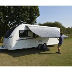 Kampa Revo-Zip Roll Out Awning 2019 -Camping Haven Shop kamparevo zippullout compressor