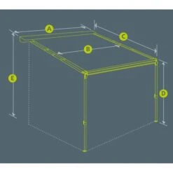 Kampa Revo-Zip Roll Out Awning 2019 -Camping Haven Shop kamparevodiagram compressor