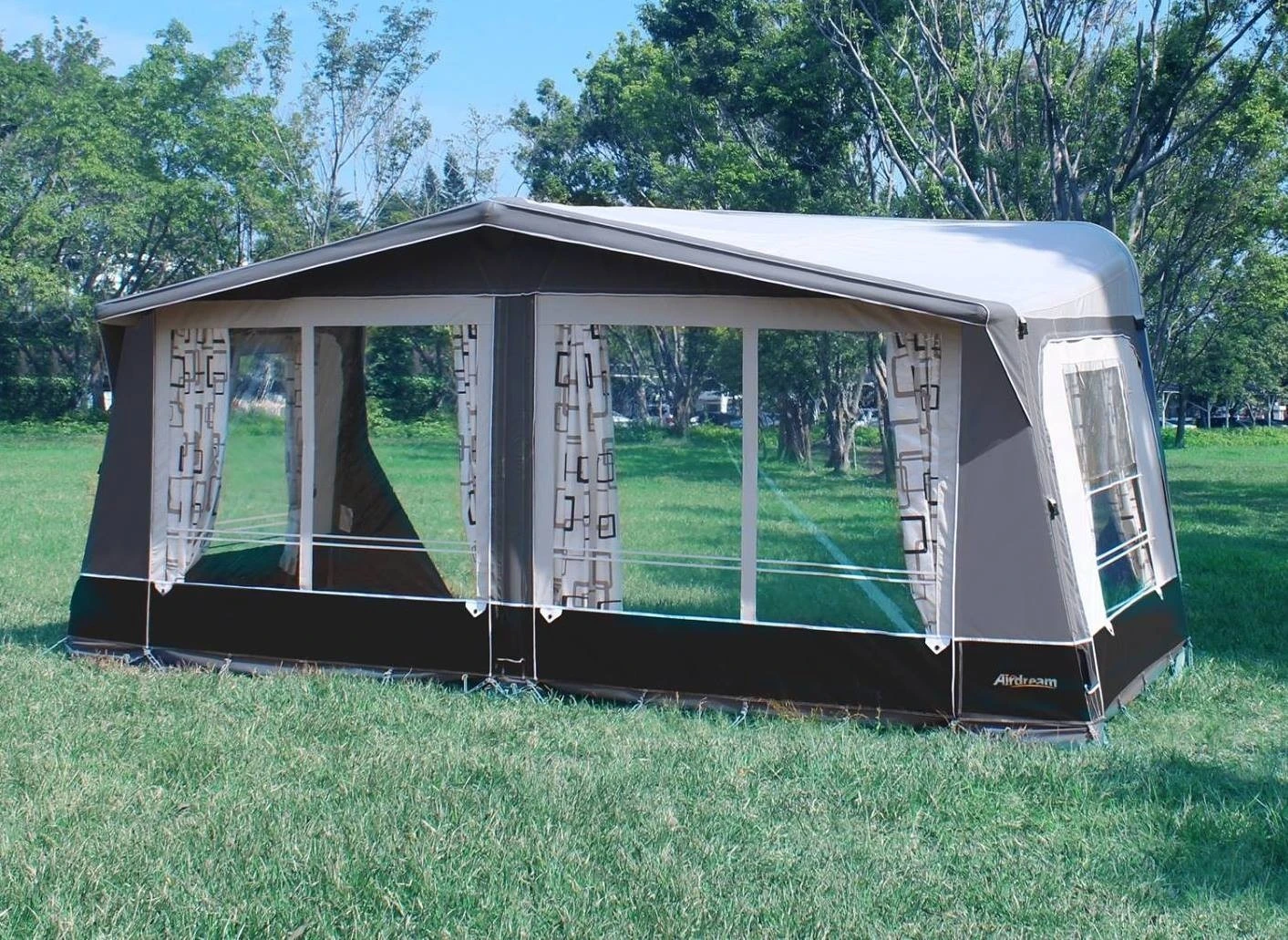 Camptech Kensington Traditional Style Inflatable Full Air Awning 2023 3 Camptech Kensington Traditional Style Inflatable Full Air Awning 2023