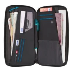 Lifeventure RFiD Travel Wallet Recycled 68771 -Camping Haven Shop lifeventure68770 rfid document wallet inside