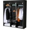 Vango USB Freestanding Wardrobe Cloakroom Storage Organiser With Clothes Hanging Rails, Shoe & Storage Compartments Shelves Spaces And Cover For Home & Bedroom 2 Vango USB Freestanding Wardrobe Cloakroom Storage Organiser With Clothes Hanging Rails, Shoe & Storage Compartments Shelves Spaces And Cover For Home & Bedroom -Camping Haven Shop ln officechairrj 4002jupiterblk1 1024x1024