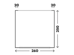 Telta Pure 260 Inflatable Caravan/Motorhome Awning AW0001 -Camping Haven Shop pure 260