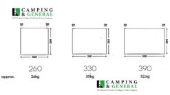 Telta Pure 330 Inflatable Caravan/Motorhome Awning AW0002 -Camping Haven Shop pure 3 2