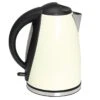 Quest 1.8lt Stainless Steel Kettle K0035C Cream -Camping Haven Shop questk0035c cream