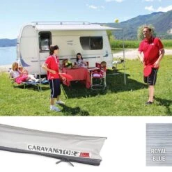 Fiamma Caravanstore Lightweight Awning Royal Blue Sizes 190,225,255 11 Fiamma Caravanstore Lightweight Awning Royal Blue Sizes 190,225,255 -Camping Haven Shop royal blue