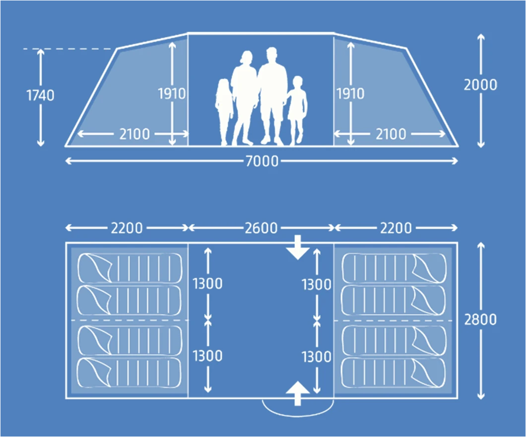 Kampa Watergate 8 9120001258 3 Kampa Watergate 8 9120001258