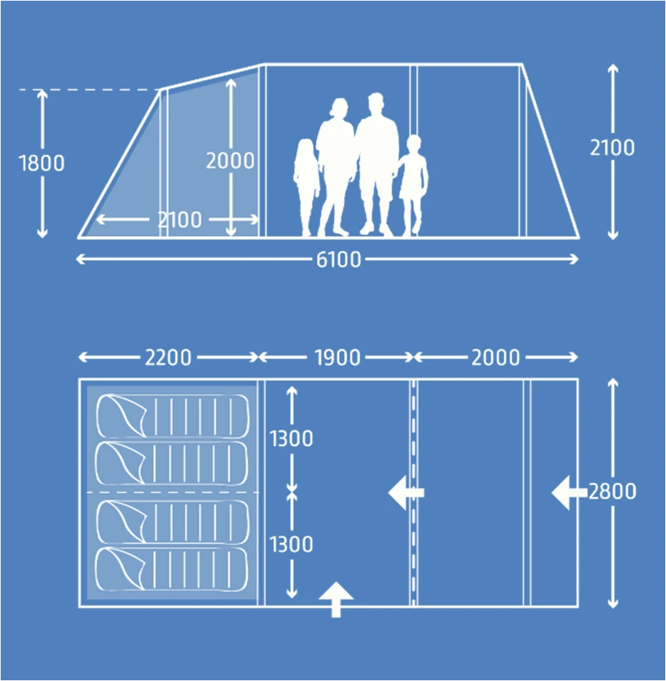 Kampa Hayling 4 Poled Package With Carpet And Groundsheet 9120001260 3 Kampa Hayling 4 Poled Package With Carpet And Groundsheet 9120001260