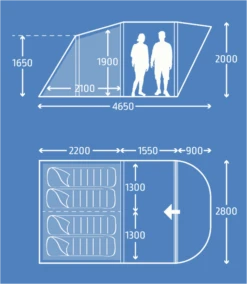 Kampa Brean 4 Poled 9120001261 Package