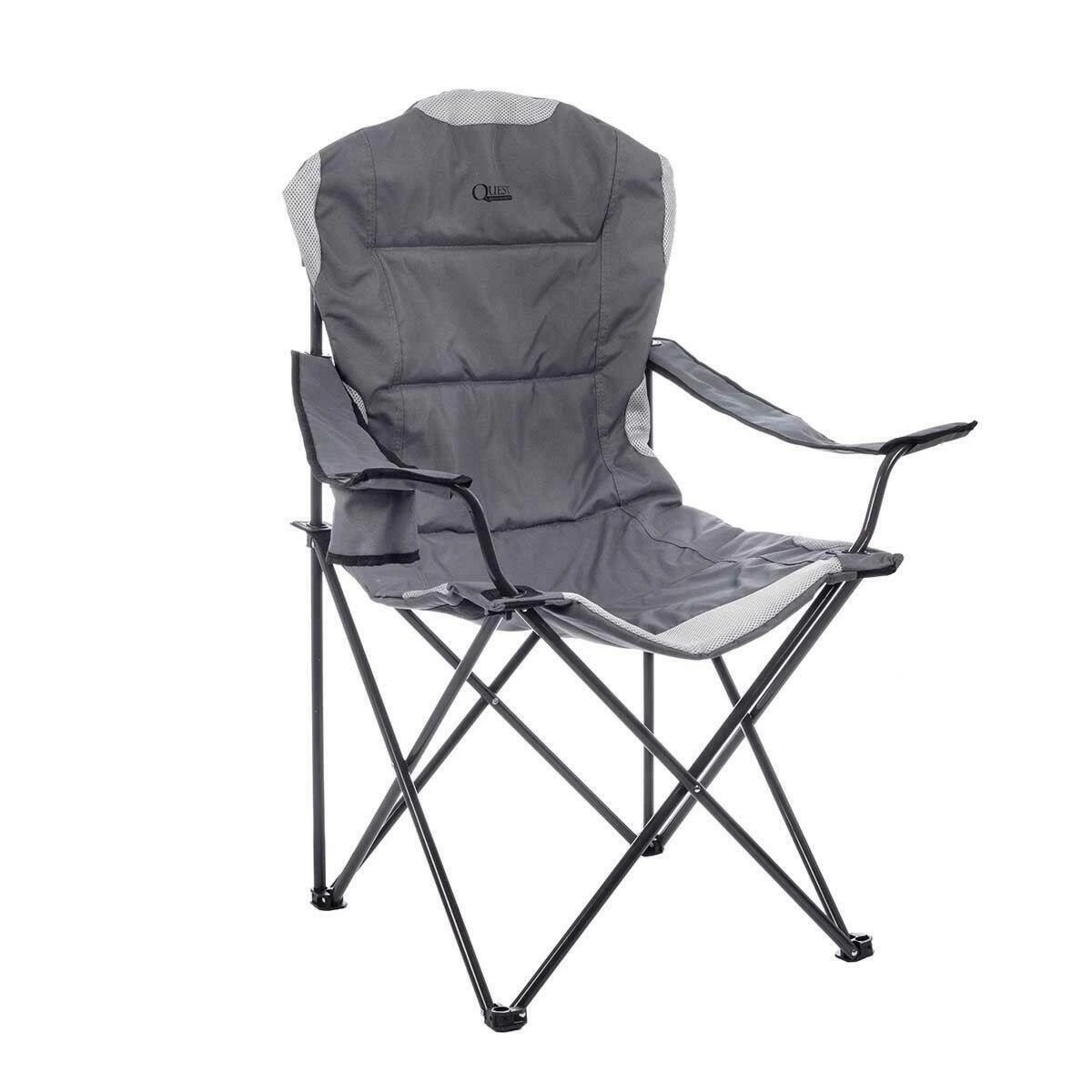 Quest CONCERT Pack Away Compact Folding Camping Festival Chair With Bag F2050 Grey 3 Quest CONCERT Pack Away Compact Folding Camping Festival Chair With Bag F2050 Grey