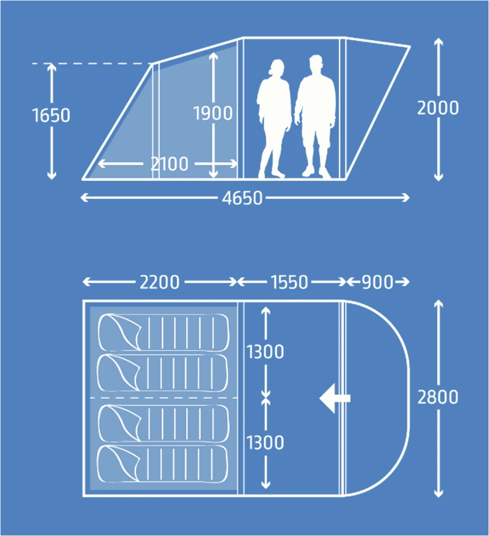 Kampa Brean 4 AIR 9120001255 3 Kampa Brean 4 AIR 9120001255