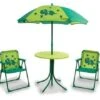 Quest Childrens Kids Childs Dinosaur Table Parasol & 2 Folding Chair Garden Set -Camping Haven Shop s l500 1 18