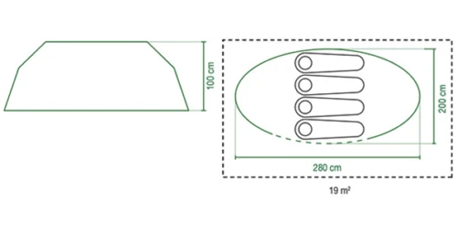 Coleman FastPitch™ Pop Up Galiano 4 Blue 2000035213 4 Coleman FastPitch™ Pop Up Galiano 4 Blue 2000035213 - Image 2