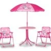 Quest Children's Kids Childs Unicorn Table Parasol & 2 Folding Chair Garden Set SP2024 -Camping Haven Shop s l500 2 4