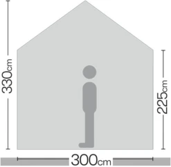 Quest Giza 3x3m Folding Gazebo SA0001 -Camping Haven Shop sa0001 4