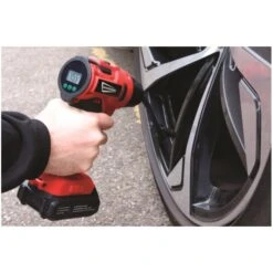 Streetwize Rechargeable Digital Air Compressor SWAC9 -Camping Haven Shop streetwizecordlessaircompressorswac22action