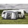 Sunncamp Swift AIR 325 SC SF2027 -Camping Haven Shop sunncampswiftair325scsidecanopy compressor 2