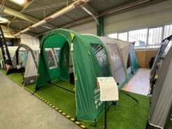 Coleman Valdes Deluxe 4xl Open Fronted Air Blackout Tent Only 2000037563 9 Coleman Valdes Deluxe 4xl Open Fronted Air Blackout Tent Only 2000037563 -Camping Haven Shop valdes right side