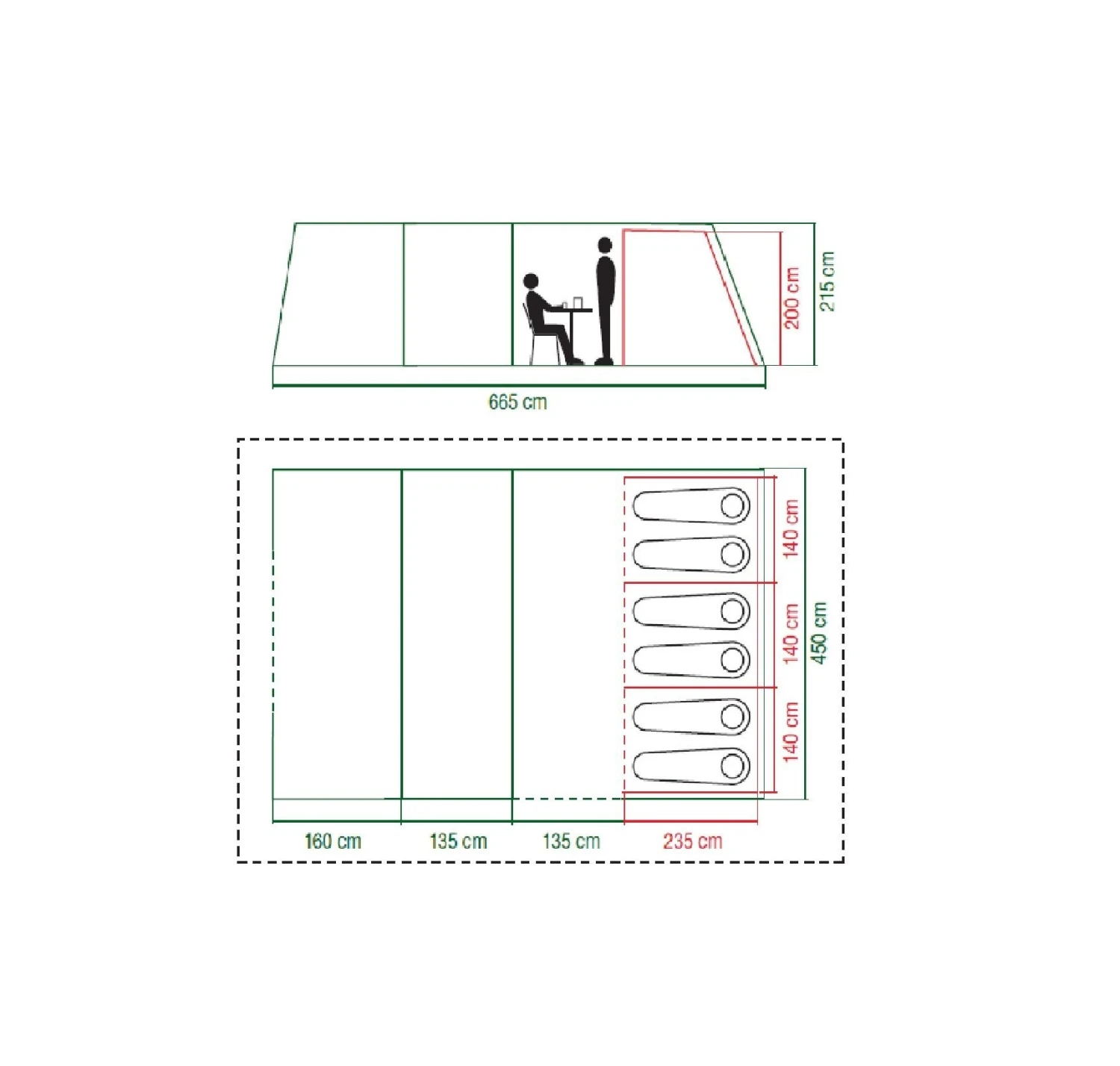 Coleman Weathermaster 6XL AIR TENT PACKAGE 2000035188 2023 15 Coleman Weathermaster 6XL AIR TENT PACKAGE 2000035188 2023 - Image 13